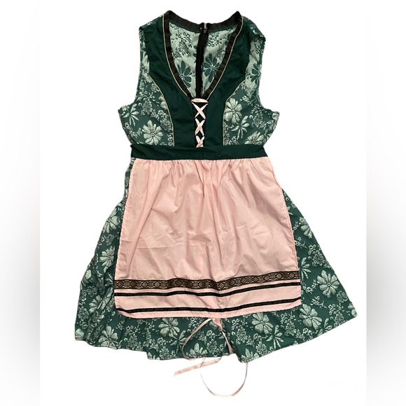 Nwot Dirndl Oktoberfest Dress - Picture 2 of 9